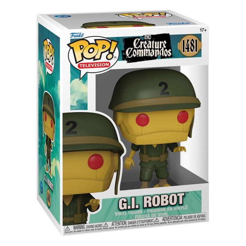 Creature Commandos POP! TV Vinyl Figure G.I. Robot 9 cm