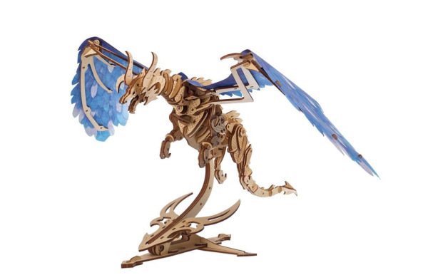Ugears 3D Wooden Puzzle Windstorm Dragon 10