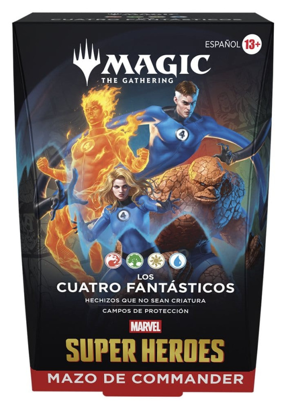 Magic the Gathering Marvel Super Heroes Commander Decks Case (4) spanish 8