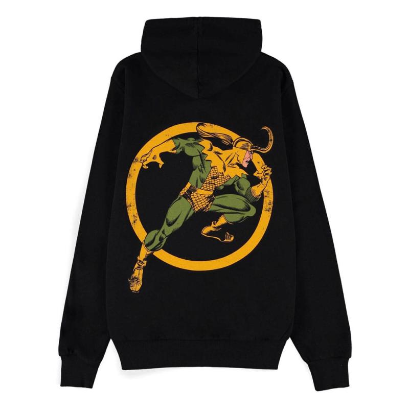 Marvel Zipper Hoodie Loki Comic Size XL