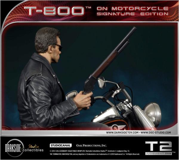 Terminator 2 Judgement Day Statue T-800 30th Anniversary Signature Edition 69 cm