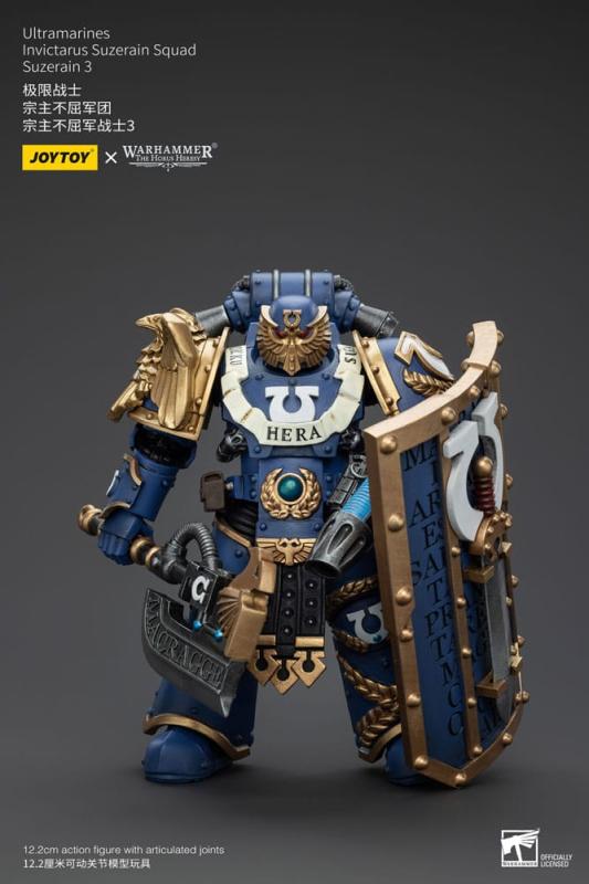 Warhammer The Horus Heresy Action Figure 1/18 Ultramarines Invictarus Suzerain Squad Suzerain 3 12 c