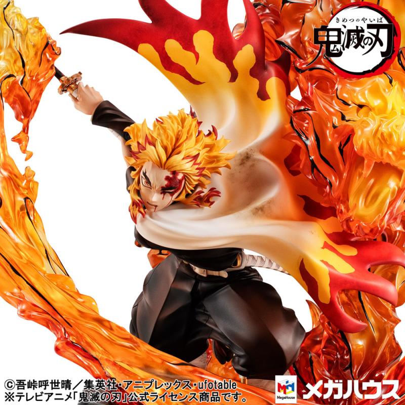 Demon slayer: Kimetsu no Yaiba Kyojuro Precious G.E.M. Series 1/8 PVC Statue Rengoku Flame Breathing