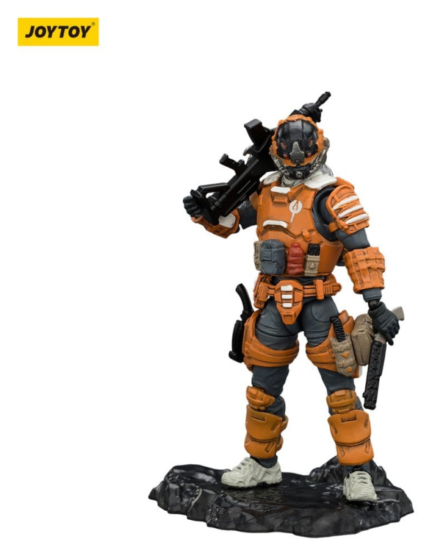 Dark Source Action Figure Steel Ride Corps Engineer Chris 8 cm 10