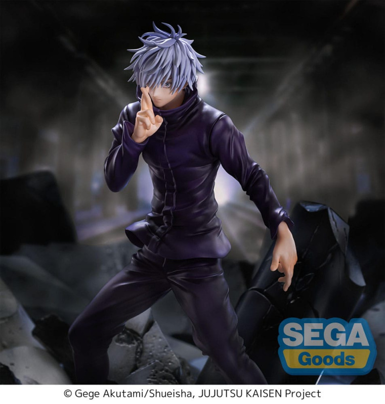 Jujutsu Kaisen Figurizm Luminasta PVC Statue Shibuya Incident Satoru Gojo Unlimited Void 21 cm 5