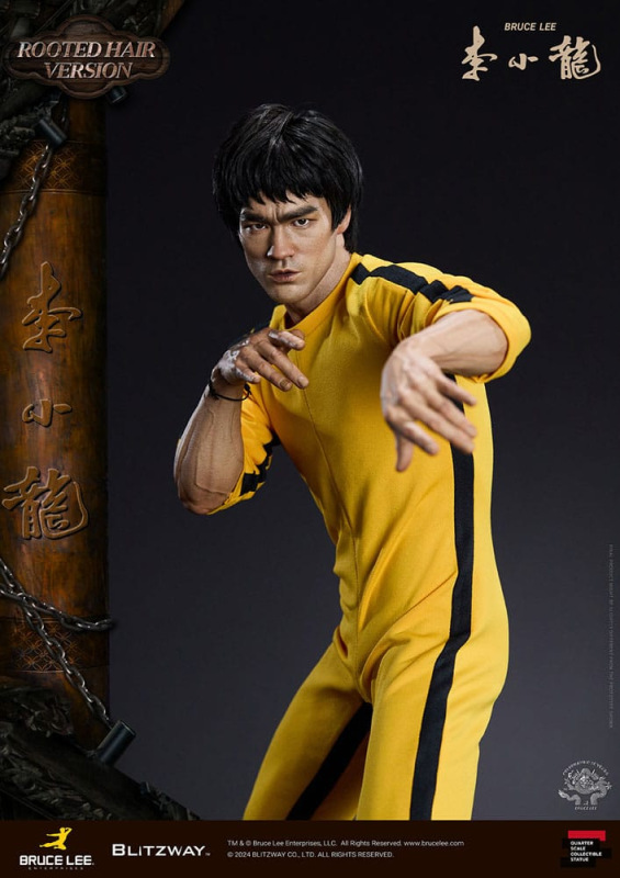 Bruce Lee Superb Scale Statue 1/4 50th Anniversary Tribute (Rooted Hair Version) 55 cm 6