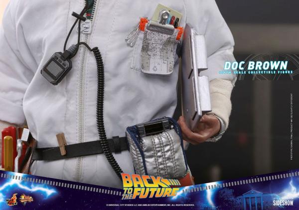 Back To The Future Movie Masterpiece Action Figure 1/6 Doc Brown 30 cm 13