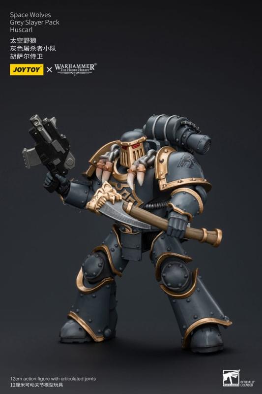 Warhammer The Horus Heresy Action Figure 1/18 Space Wolves Grey Slayer Pack Huscarl 12 cm