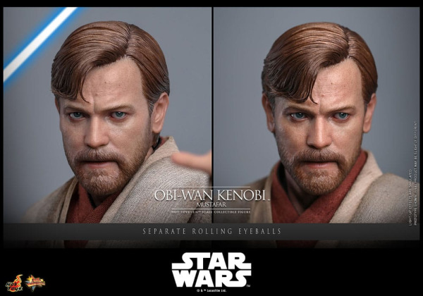 Star Wars: Episode III - Revenge of the Sith Movie Masterpiece Action Figure 1/6 Obi-Wan Kenobi (Mus 12