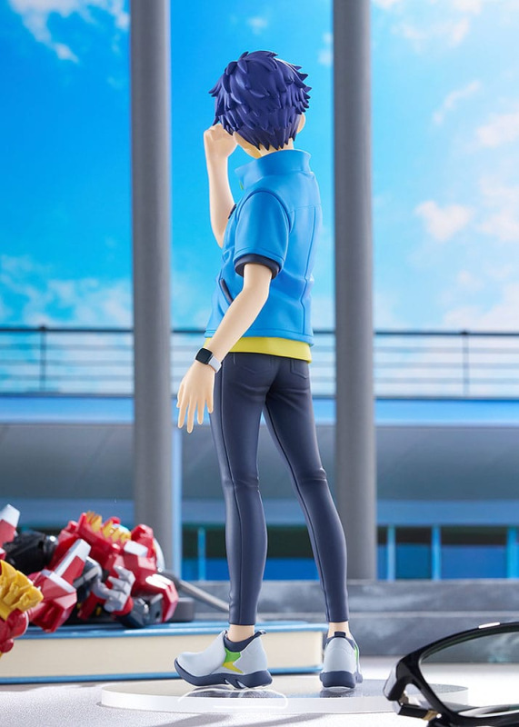 Gridman Universe Pop Up Parade PVC Statue Yomogi Asanaka L Size 23 cm 3