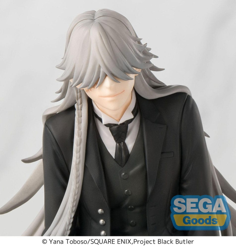 Black Butler: Boarding School Arc PM Perching PVC Statue Undertaker 13 cm 4