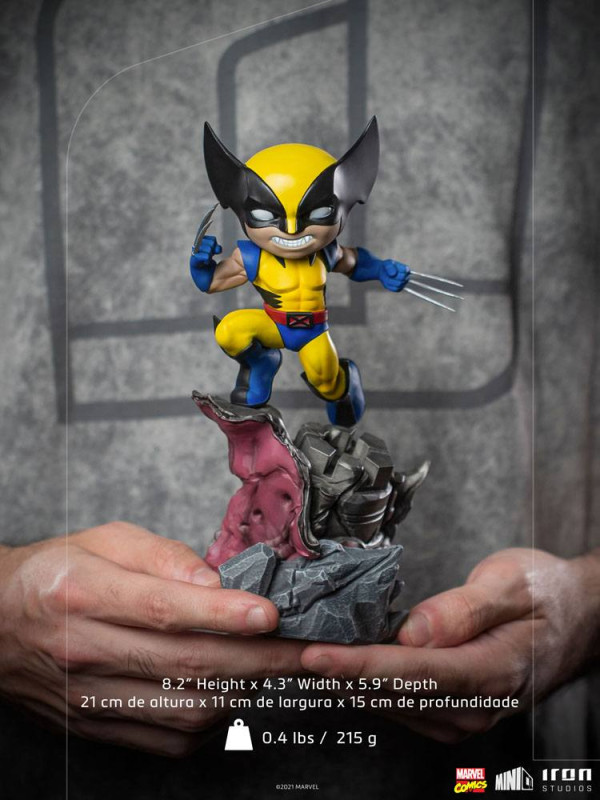 Marvel Comics Mini Co. Deluxe PVC Figure Wolverine (X-Men) 21 cm 7