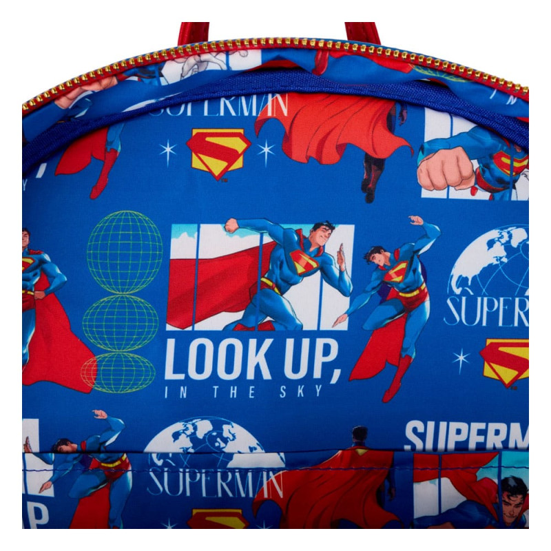 Warner Bros by Loungefly Full-Size Backpack Superman 4