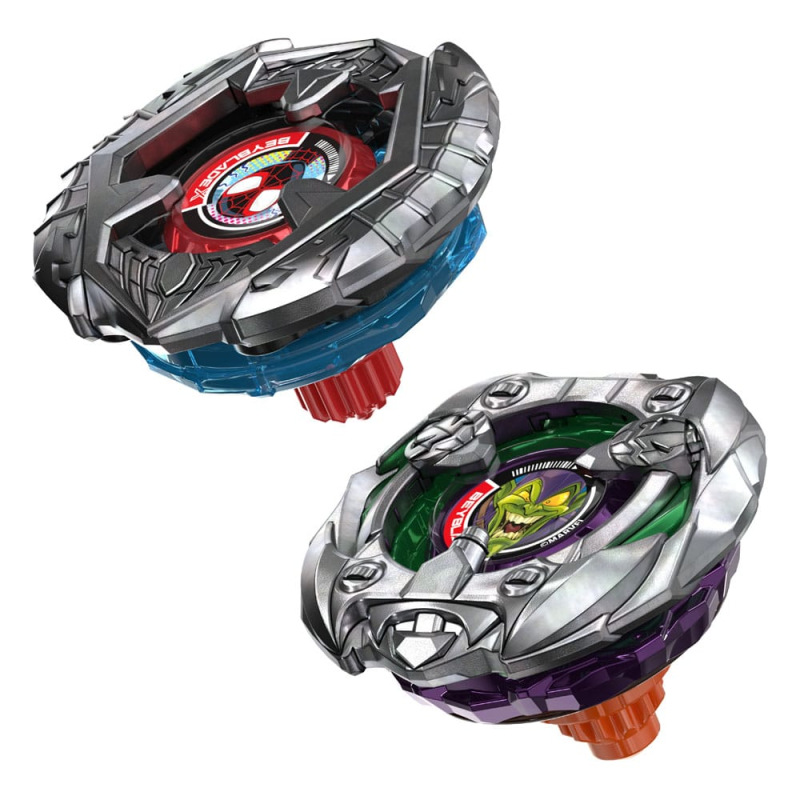Beyblade X and Marvel Collab Miles Morales 1-60GN vs. Green Goblin 9-80HT 4
