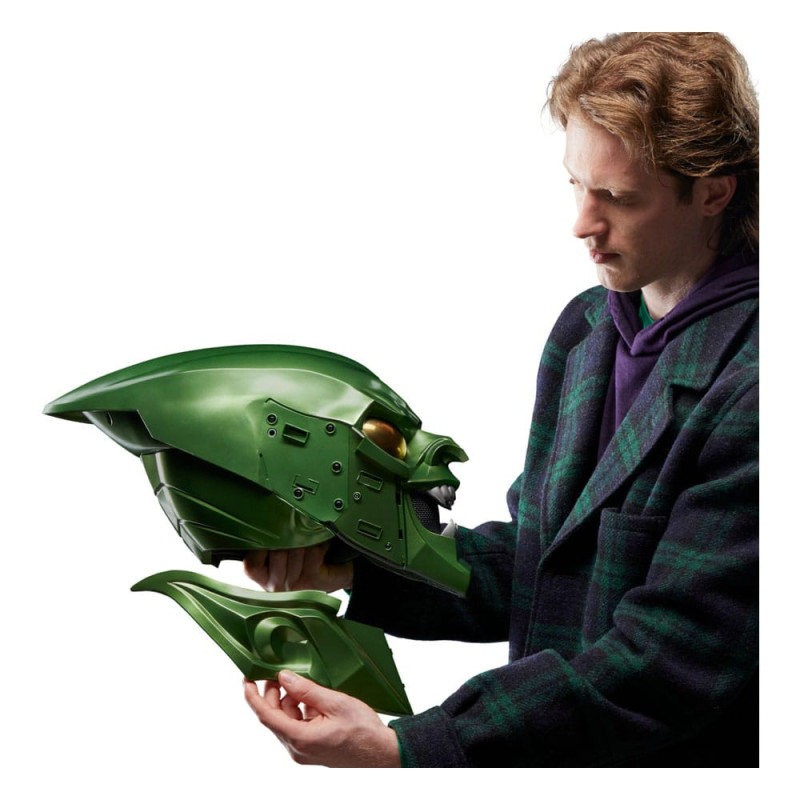 Spider-Man: No Way Home Marvel Legends Roleplay Replica Green Goblin Premium Helmet 7