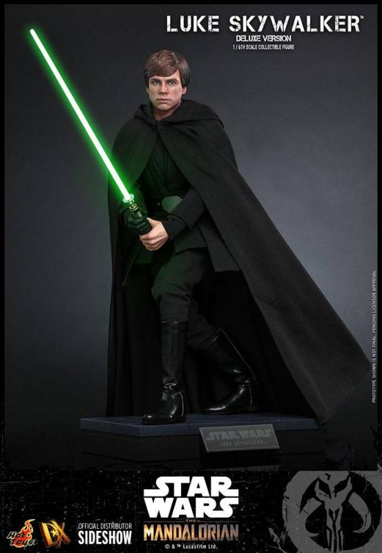 Star Wars The Mandalorian: Luke Skywalker 1/6 Action Figure (Deluxe Version) - Hot Toys