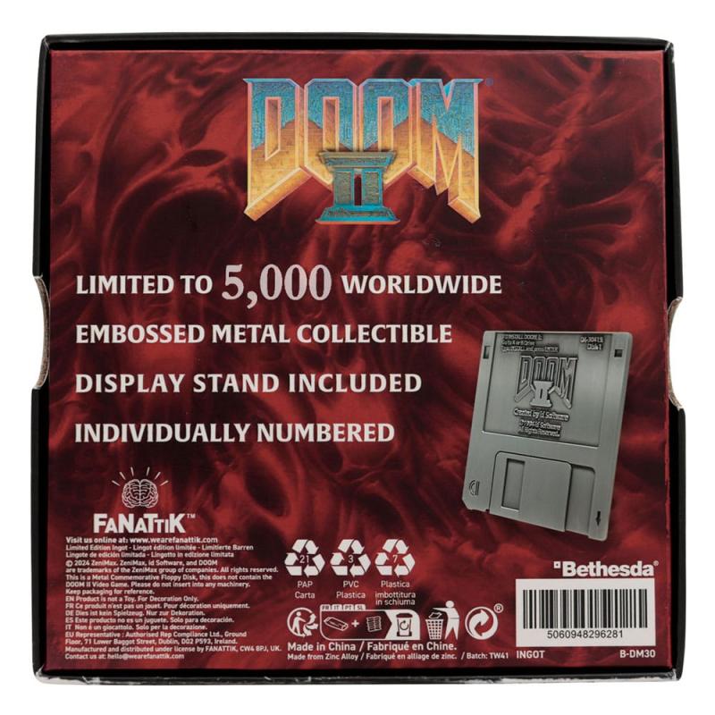 Doom 2 Replica Arena Floppy Disk Limited Edition 4