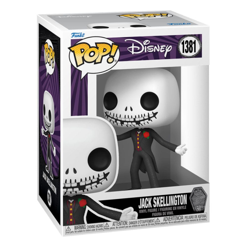 Nightmare before Christmas 30th POP! Disney Vinyl Figure Formal Jack 9 cm 1