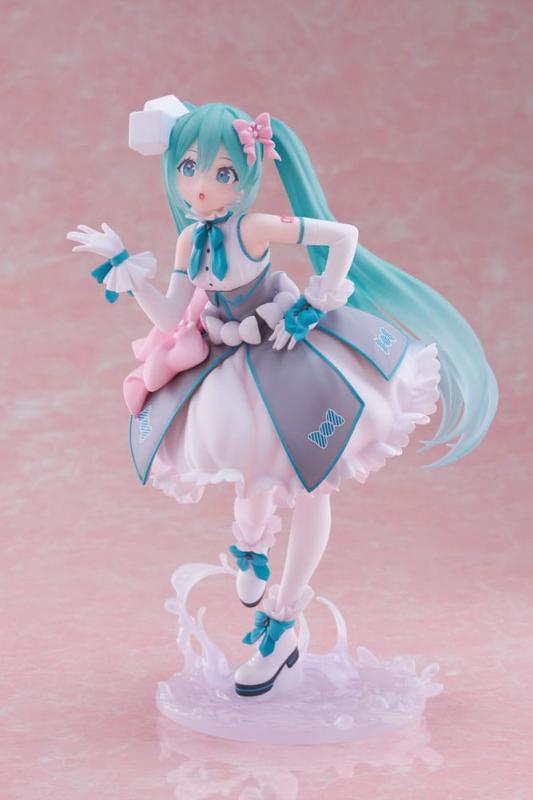 Hatsune Miku PVC Statue Bust Up Figure 39 Miku's Day Anniversary 2nd season Melty Sugar Ver. 18 cm 3