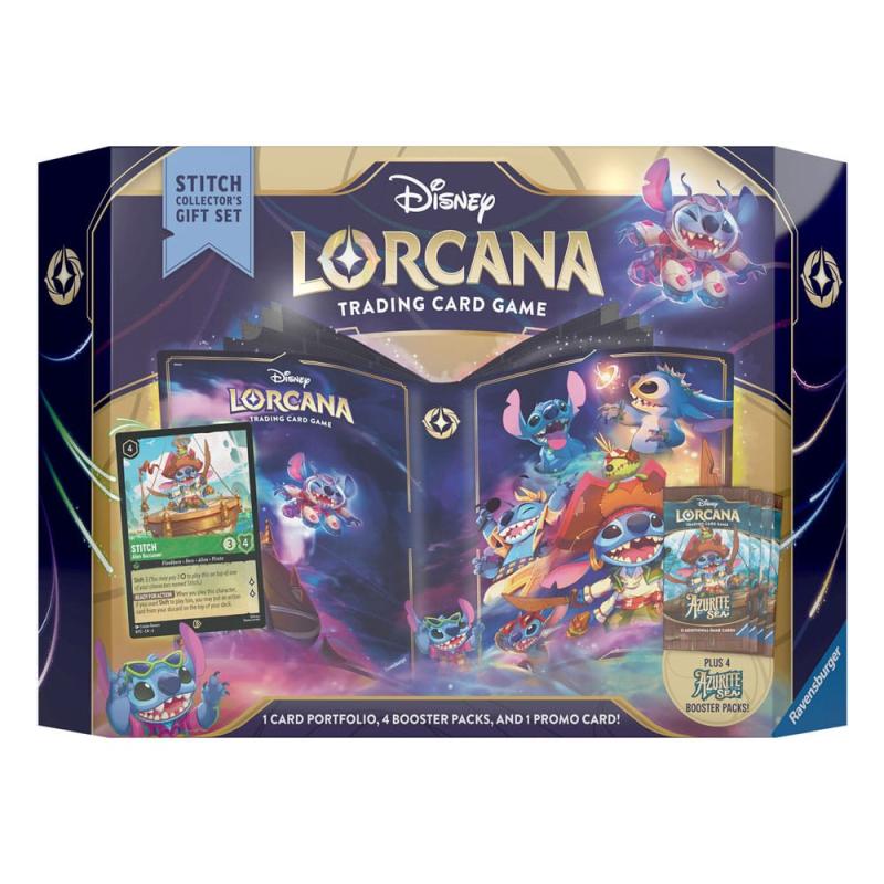 Disney Lorcana TCG Azurite Sea Gift Set Stitch *English Edition*