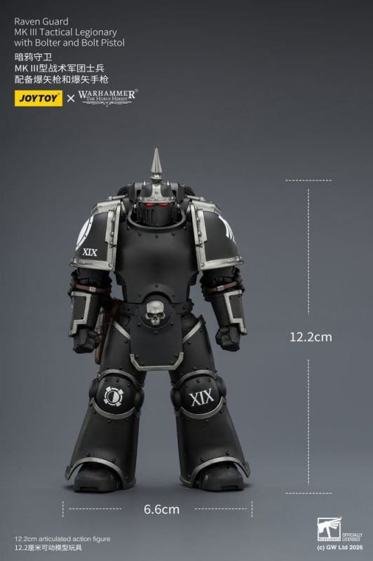 Warhammer 40,000 Action Figure Raven Guard MK III Tactical Legionary 12 cm 8