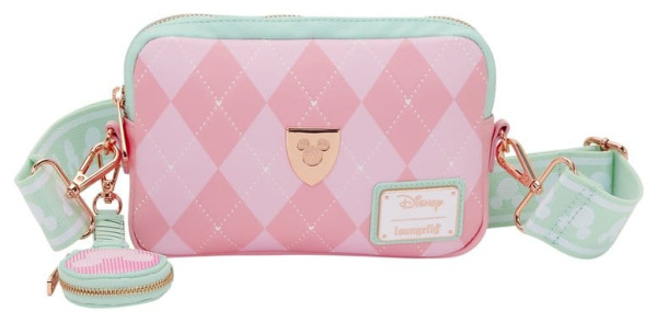 Disney by Loungefly Sling Bag with Coin Purse Mickey & Friends Tennis 3