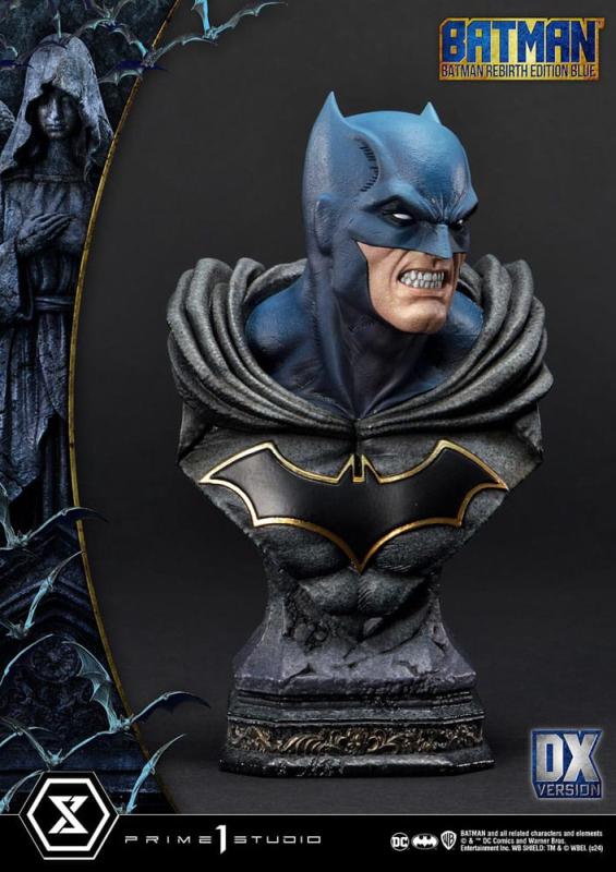 Batman Ultimate Premium Masterline Series Statue 1/4 Batman Rebirth Edition Blue Deluxe Bonus Versio