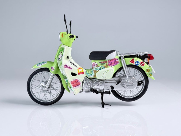 Tohoku Zunko/Zundamon Project Plastic Model Kit 1/12 Honda Super Cub Zundamon Edition 11 cm 1