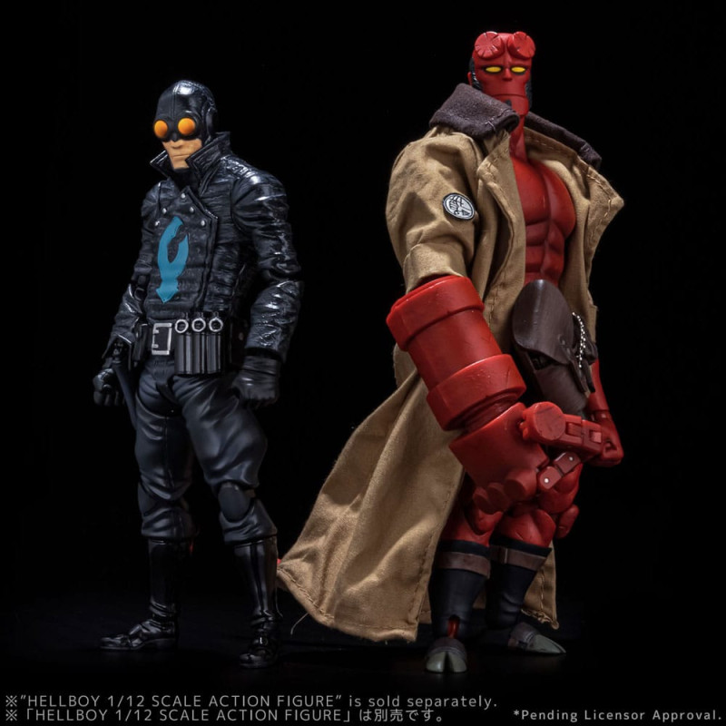 Hellboy Action Figure 1/12 Lobster Johnson 17 cm 4