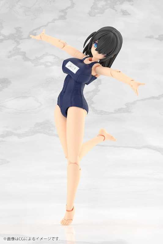 Frame Arms Girl Plastic Model Mizuki School Swimsuits Ver. 16 cm 4