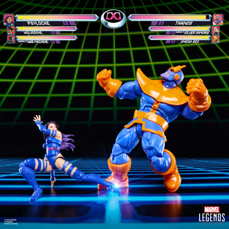 Marvel Legends Gamerverse Action Figure 2-Pack Psylocke vs. Thanos 15 cm 2