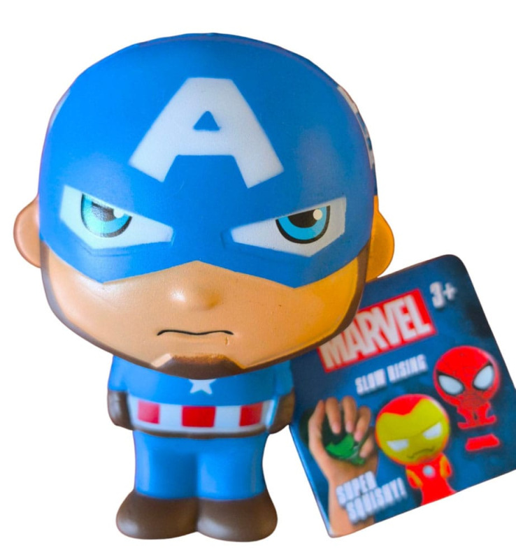 Marvel Slow Rising Super Squishy-Figures Avengers 9 cm 1