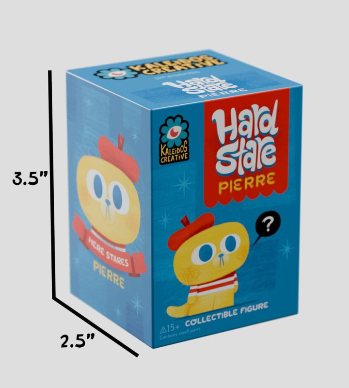 Hard Stare Pierre Mini Figures S1 5 cm Blind Box Display (4) 2
