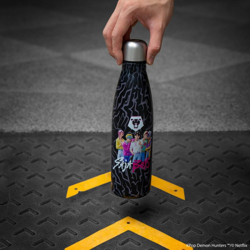 KPop Demon Hunters Water Bottle Saja Boys 1