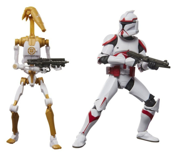 Star Wars: Battlefront II Black Series Action Figure 2-Pack Phase I Assault Trooper & Battle Droid O