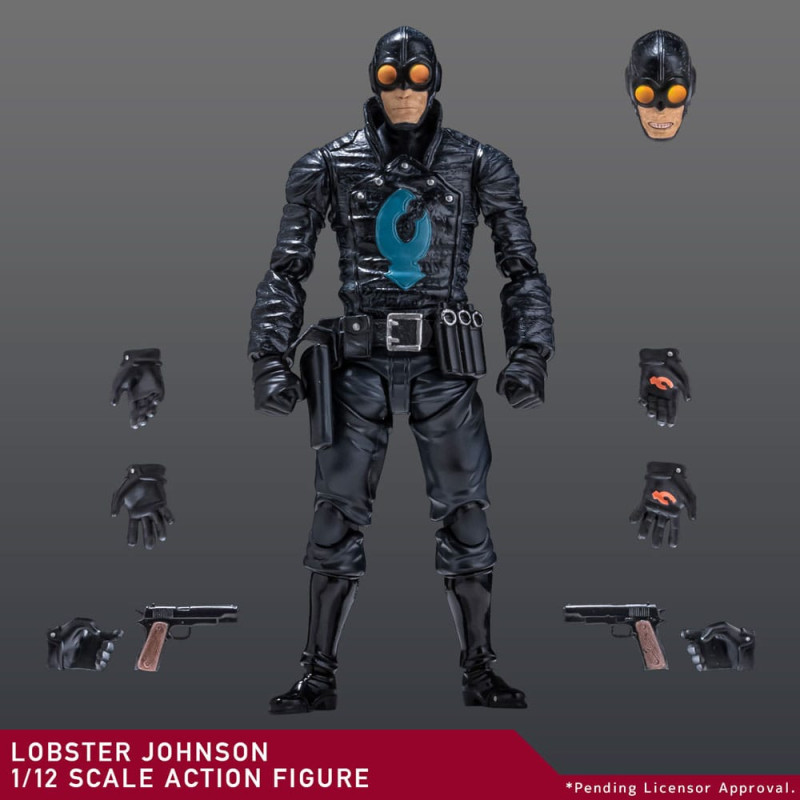 Hellboy Action Figure 1/12 Lobster Johnson 17 cm 5