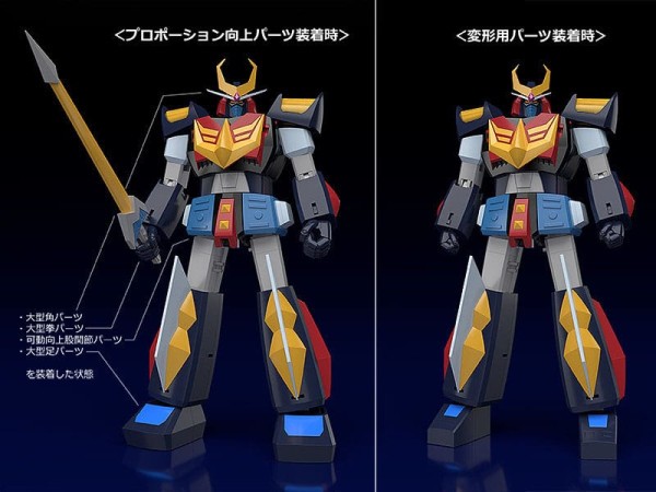 Space Warrior Baldios Moderoid Plastic Model Kit Baldios 18 cm 3