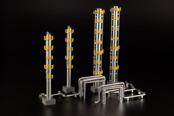 Original Character Structure Plastic Model Kit 1/150 (Fractionating columns) 17 cm