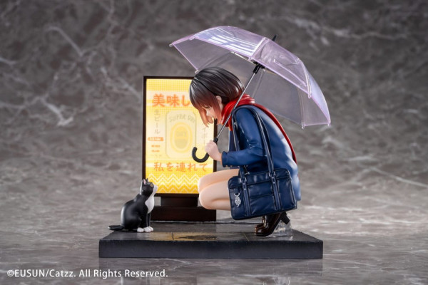 Original Character Statue 1/7 Rainy Day - Meeting Illustrated by Catzz 16 cm 12