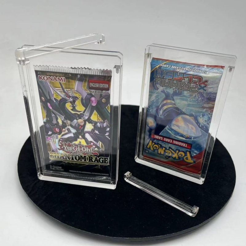 Evoretro Acrylic Display Case 5-Pack for Booster Packs 2