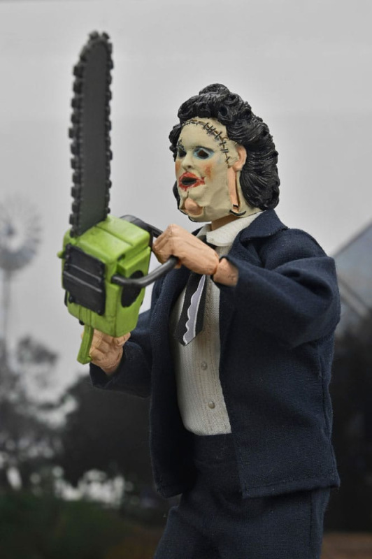 Texas Chainsaw Massacre Clothed Action Figure Leatherface (Pretty Woman Mask) 50th Anniversary 20 cm 6