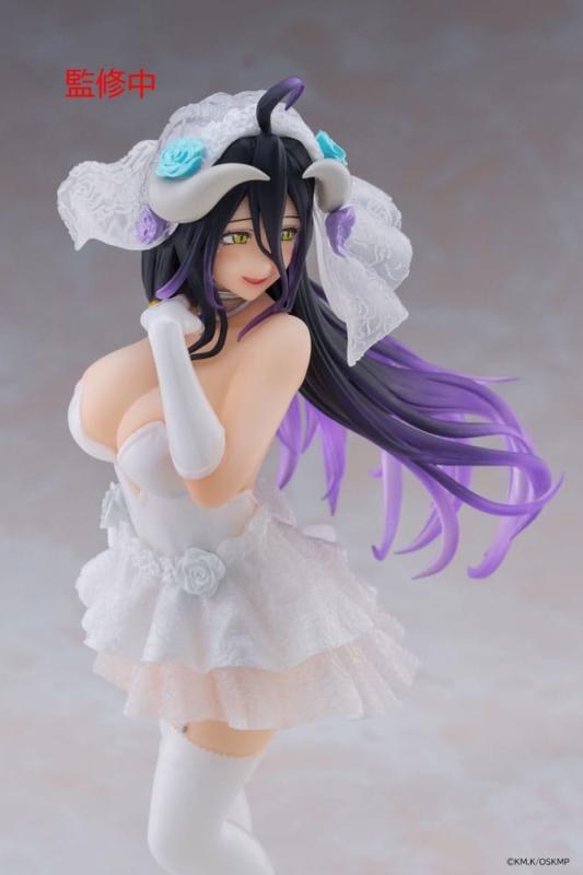 Overlord Coreful PVC Statue Albedo Wedding Ver. 18 cm 9