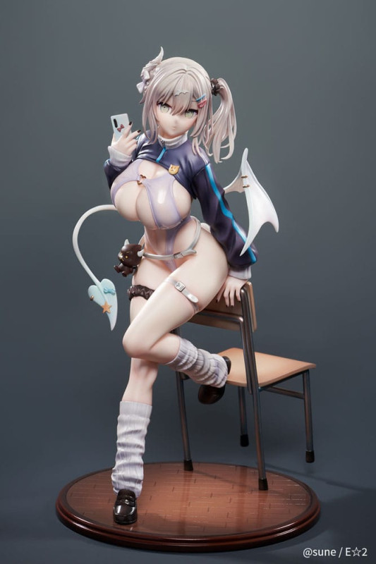 Original Character PVC Statue 1/6 Yuki Shinomiya Silent Gal Succubus 25 cm 9