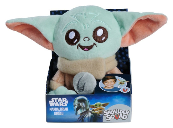 Star Wars Mandalorian Grogu Shoulder Plush Figure 13 cm