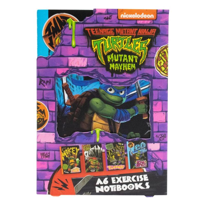 Teenage Mutant Ninja Turtles 4-Pack Notebooks 2