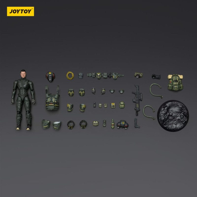 Steel Ride Corps Dark Source Action Figur Assaulter Rhett 7 cm 5