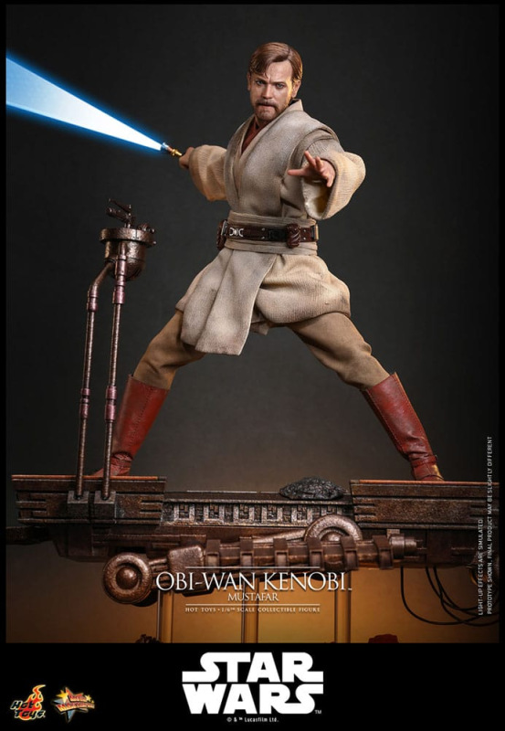 Star Wars: Episode III - Revenge of the Sith Movie Masterpiece Action Figure 1/6 Obi-Wan Kenobi (Mus 3
