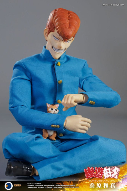 Yu Yu Hakusho Action Figure 1/6 Kazuma Kuwabara (Luxury Version) 30 cm 8