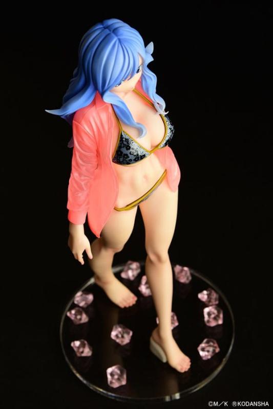 Fairy Tail Statue 1/6 Jubia Lokser Gravure_Stylesee-through wet shirt Black Bikini!! 25 cm