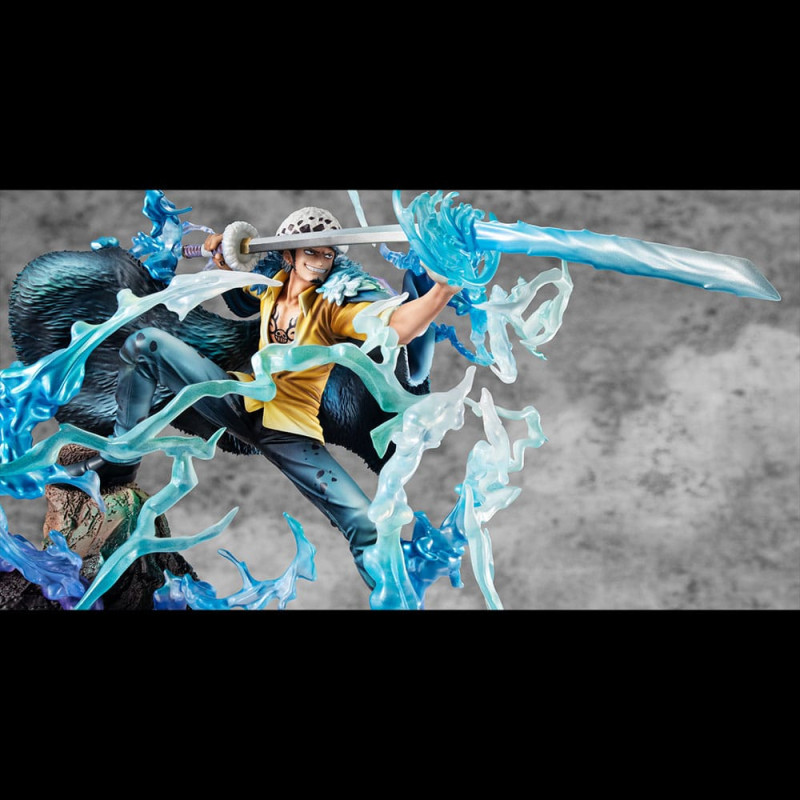 One Piece Portrait Of Pirates WA-MAXIMUM PVC Statue Trafalgar Law The Surgeon of Death Awaken Ver. 2 5